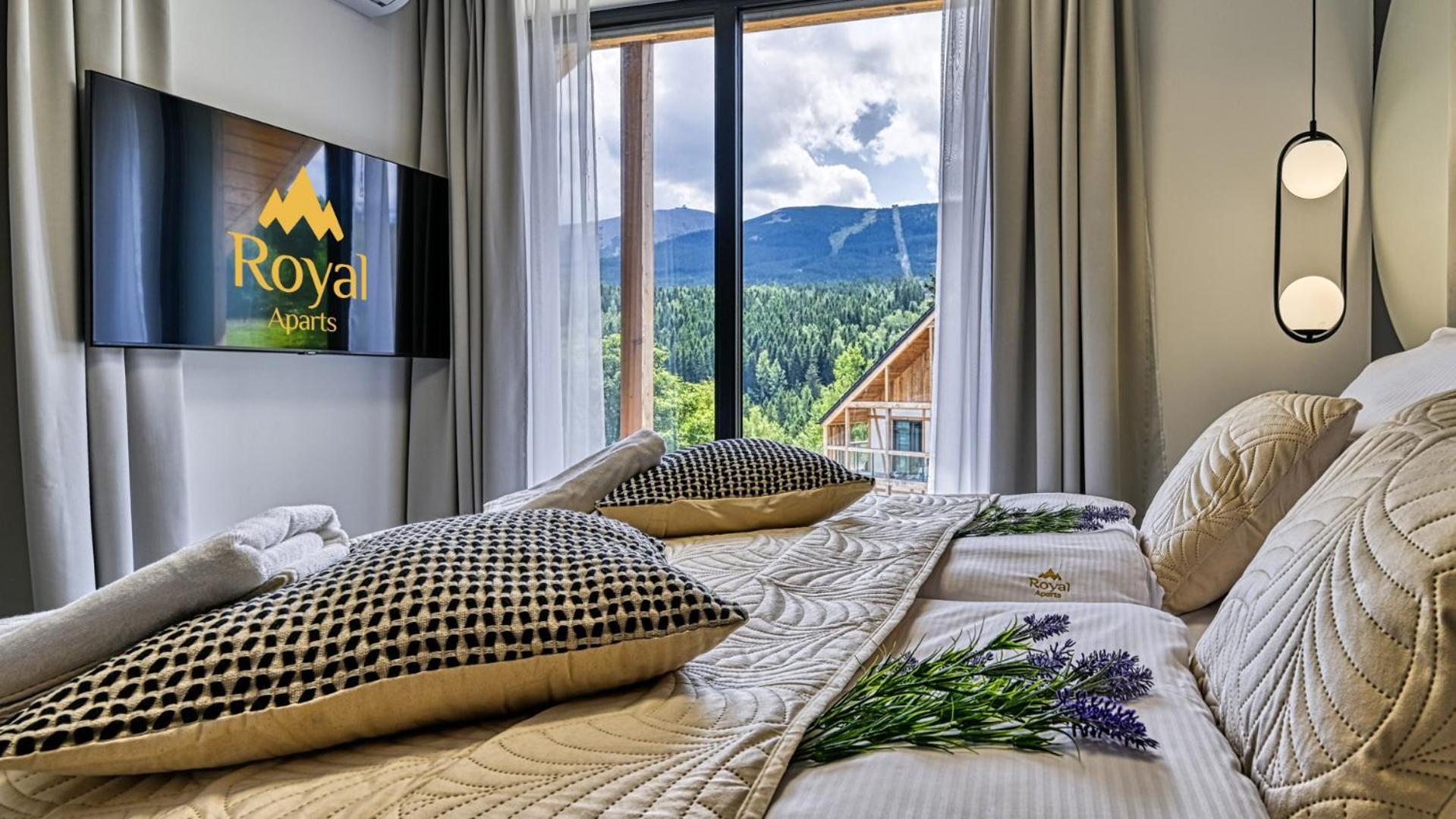 Orlik Vip Residence - Apartament Dwupoziomowy Sniezka Skyline Z Prywatna Sauna Karpacz Exteriér fotografie